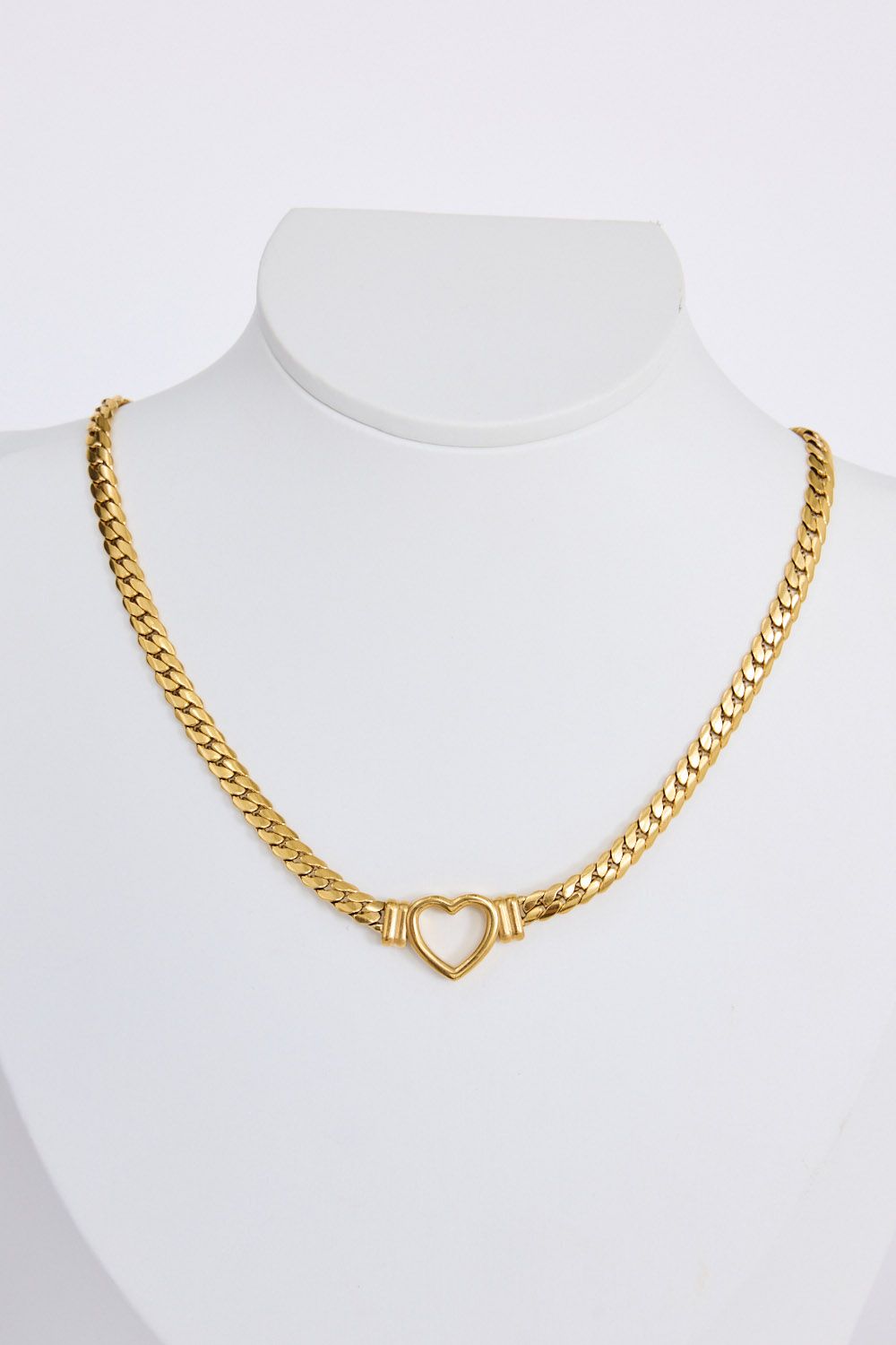 Hearts Necklace // Gold