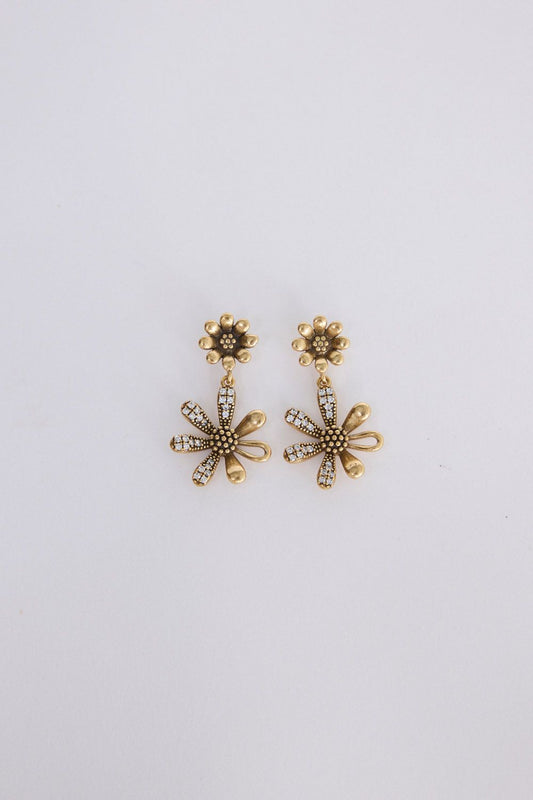 Bloom Earrings // Gold
