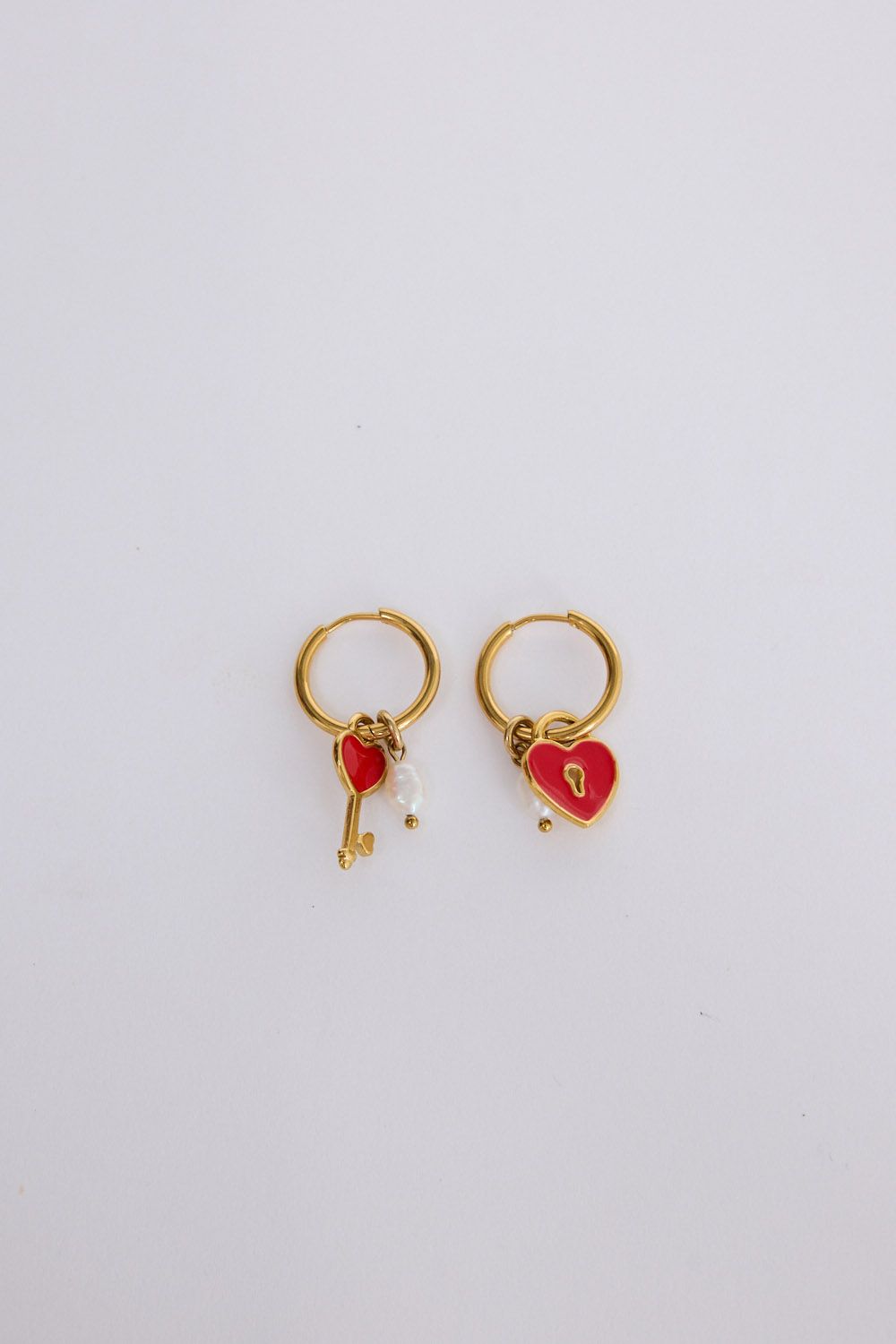 Lockheart Earrings // Gold