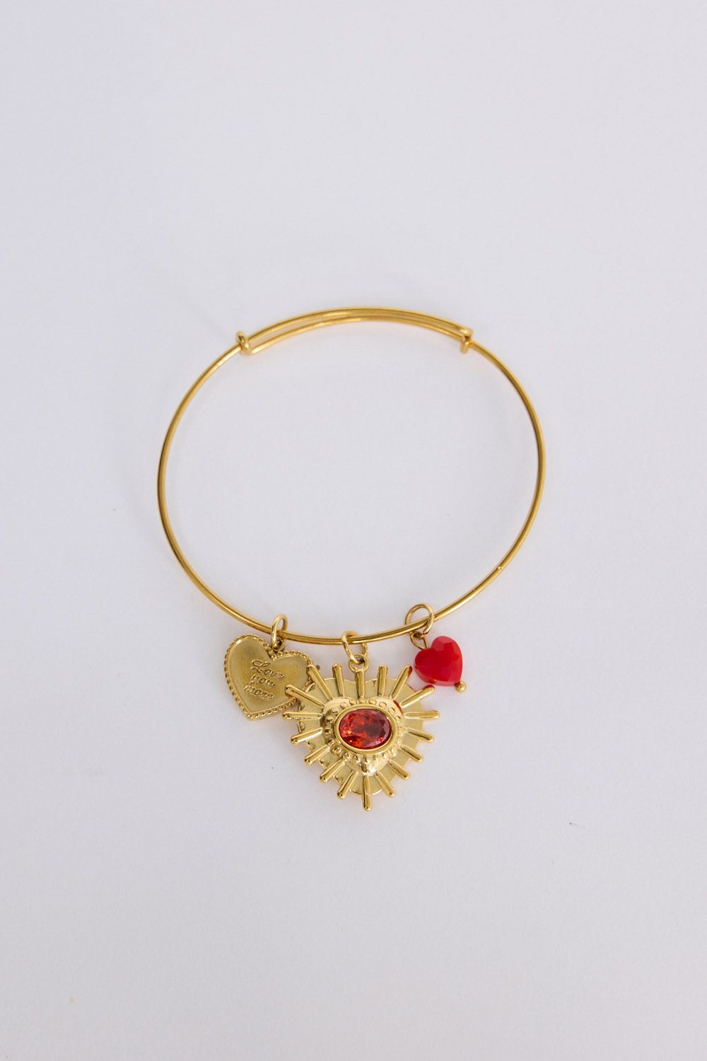 Royal Heart Bracelet // Gold