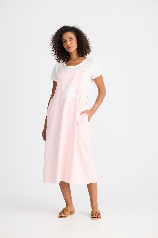 Sesame Pinafore // Pink