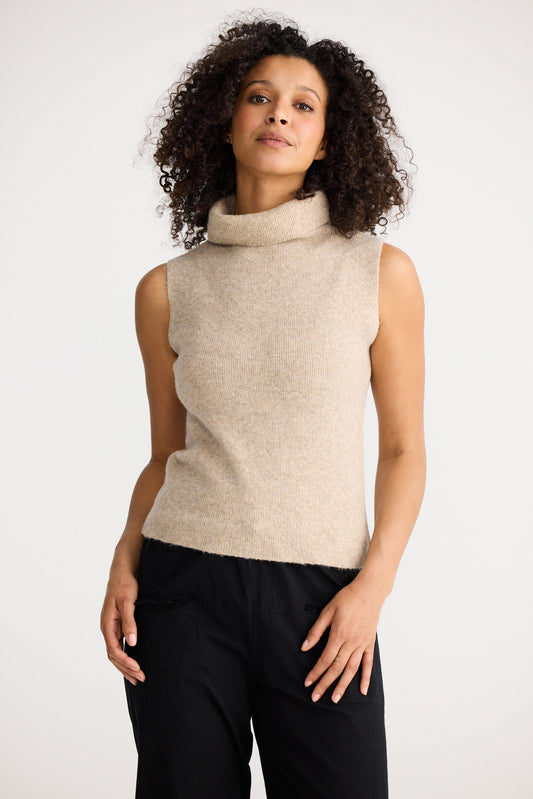 Lucerne Knit Top // Oatmeal