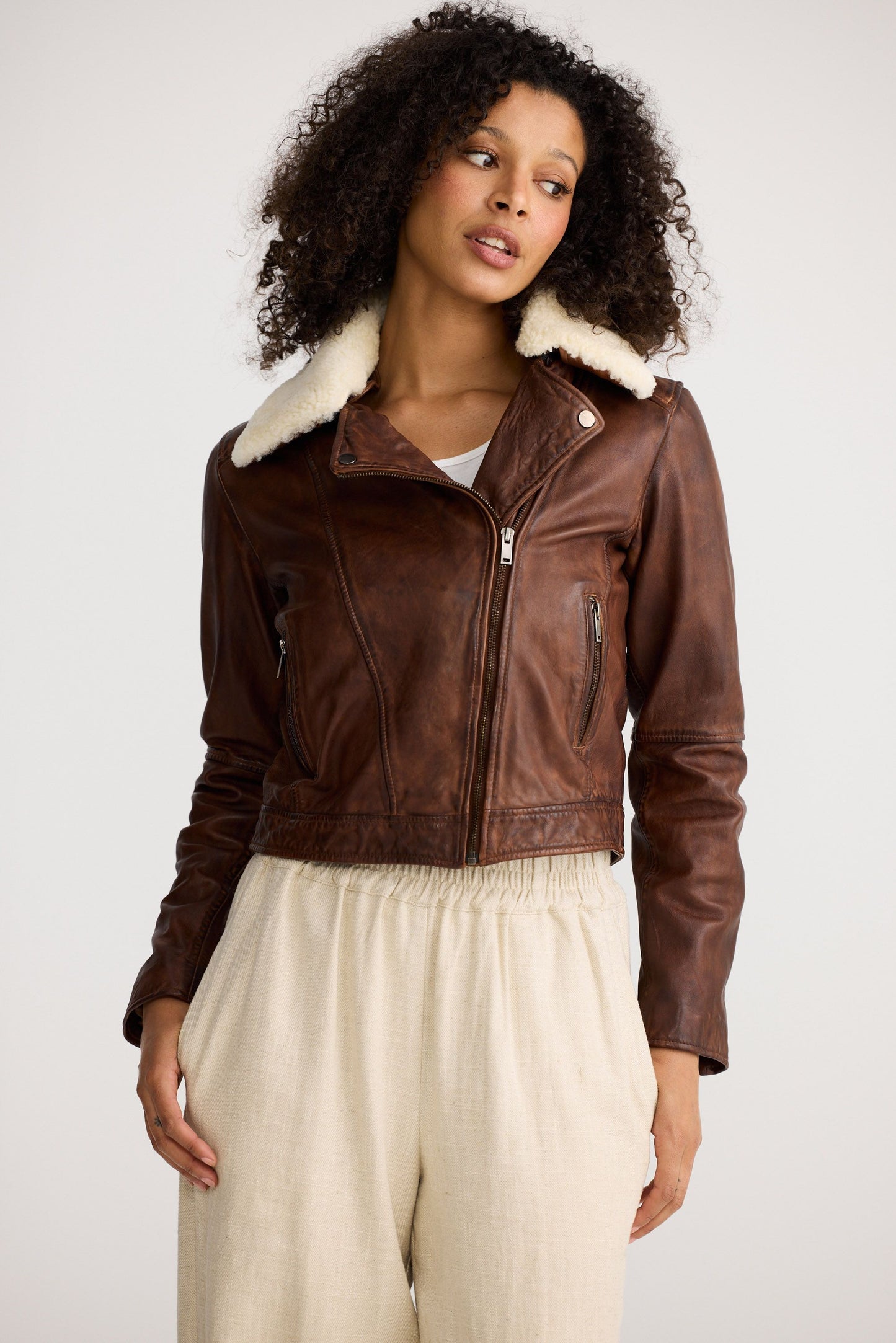 Rosetta Jacket // Vintage Brown