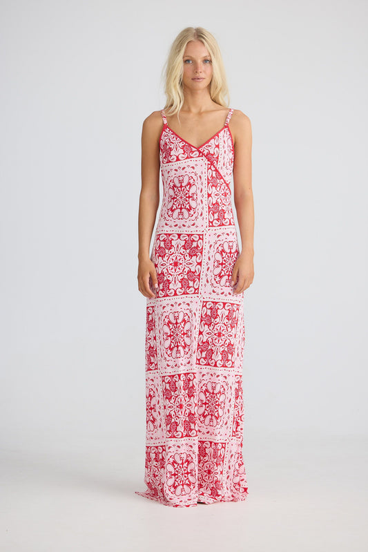 Alkina Slip Dress // Wild Heart Bandana