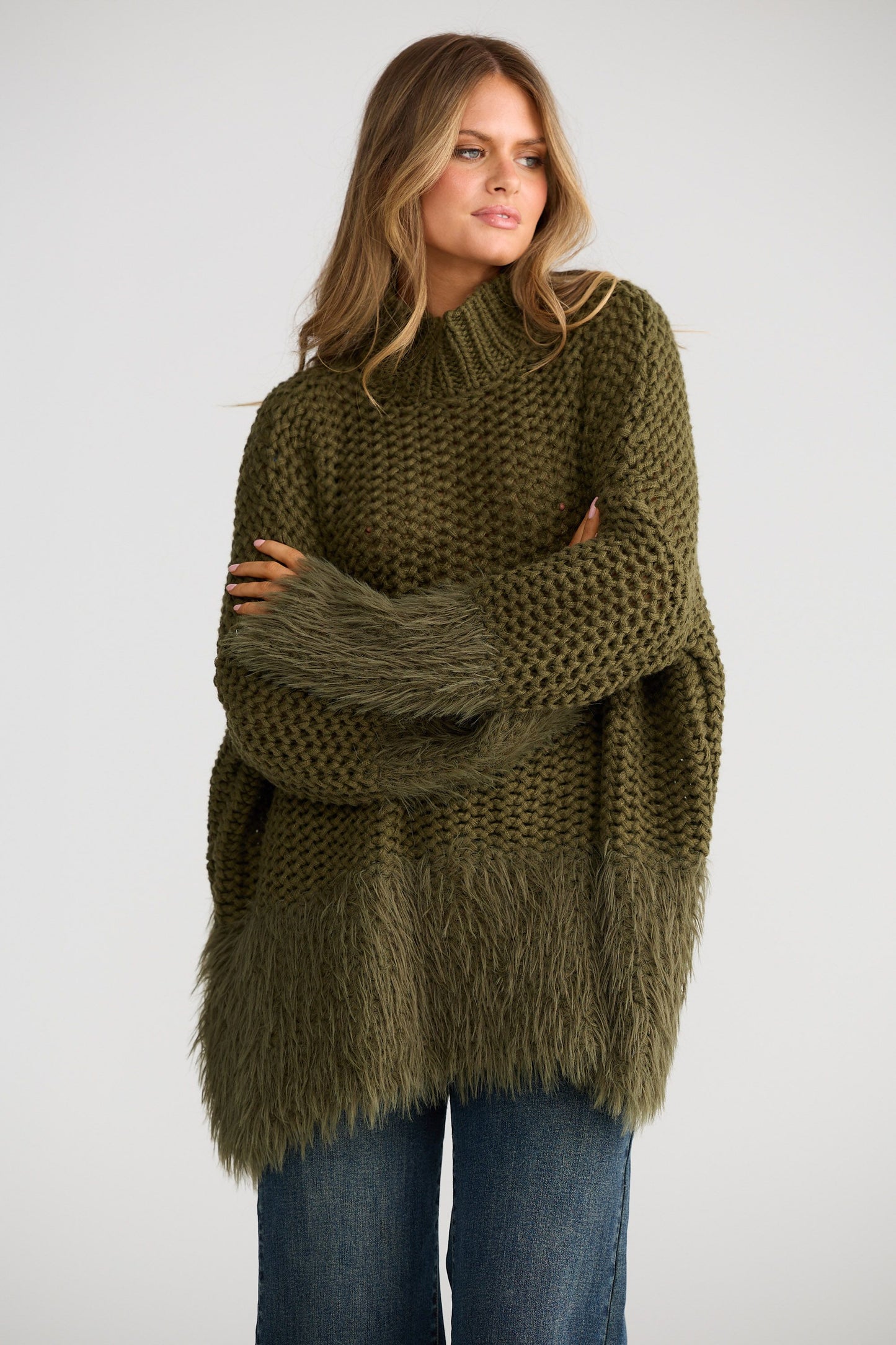 Irena Knit // Khaki