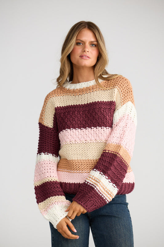 Hudson Knit // Berry Multi