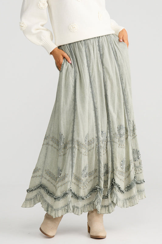 Sienna Skirt // Moss