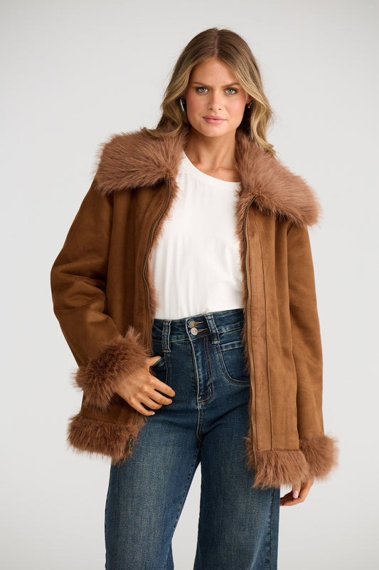 Sable Reversible Jacket // Cinnamon