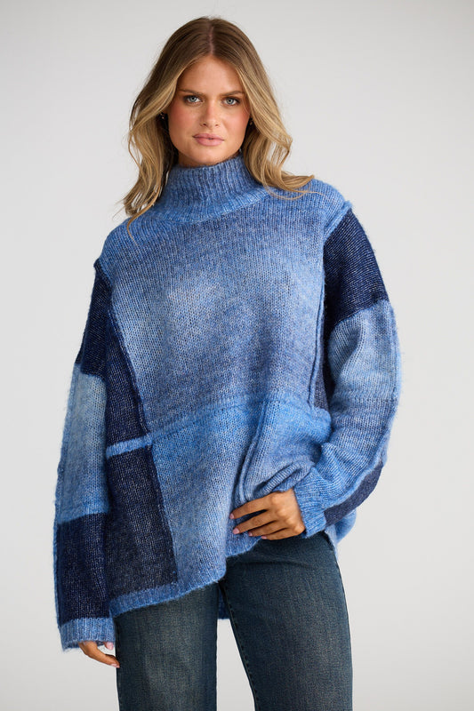 Eclipse Knit // Blue Ember