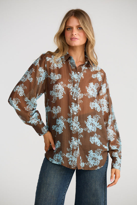 Flower Child Shirt // Mistflower
