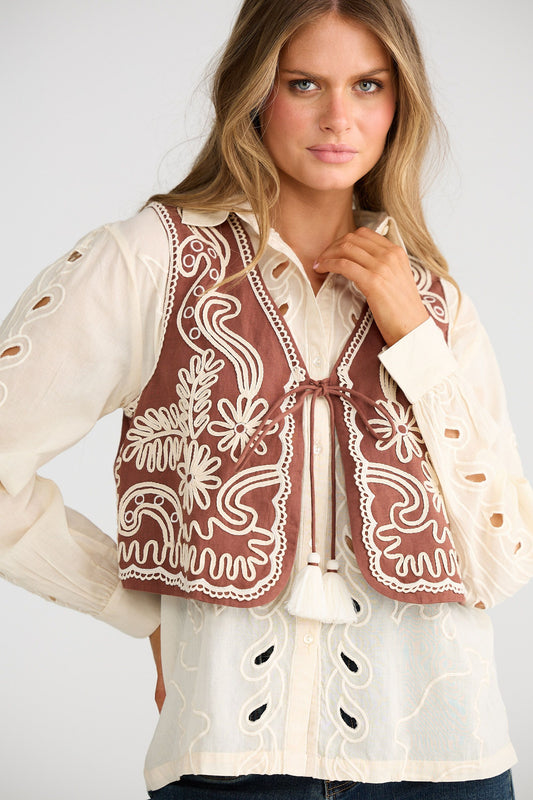 Pascal Vest // Chocolate