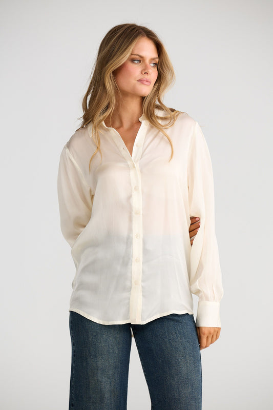 Indira Shirt // Ivory