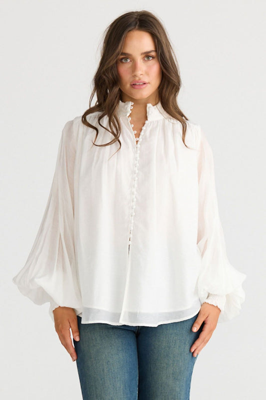 Sylva Blouse // Off White