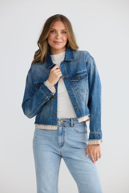 Riverstone Jacket // Mid Blue Wash
