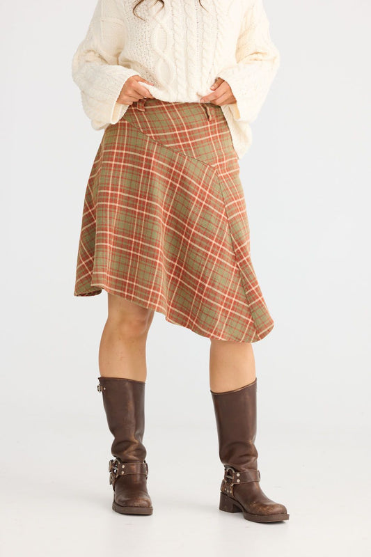 Runa Skirt // Rust Check