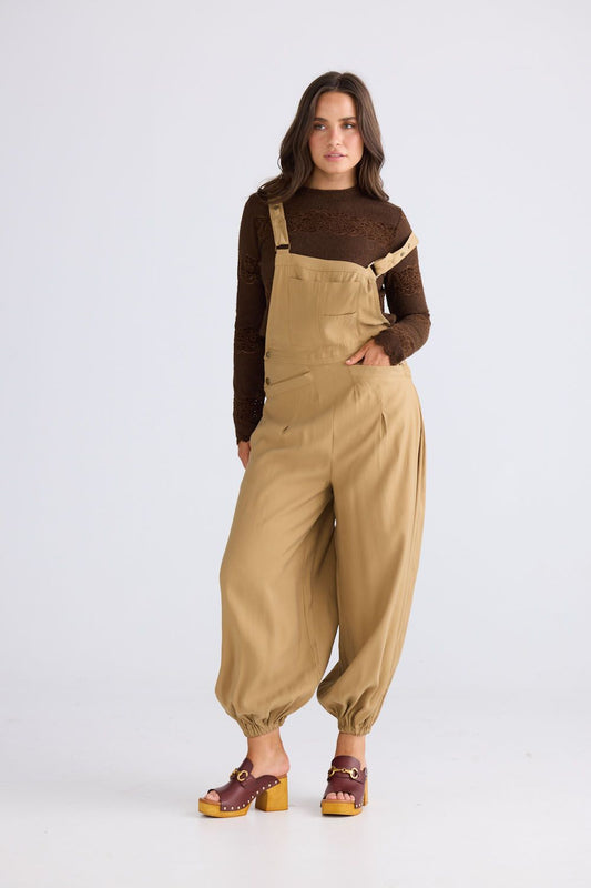 Genie Overalls // Camel