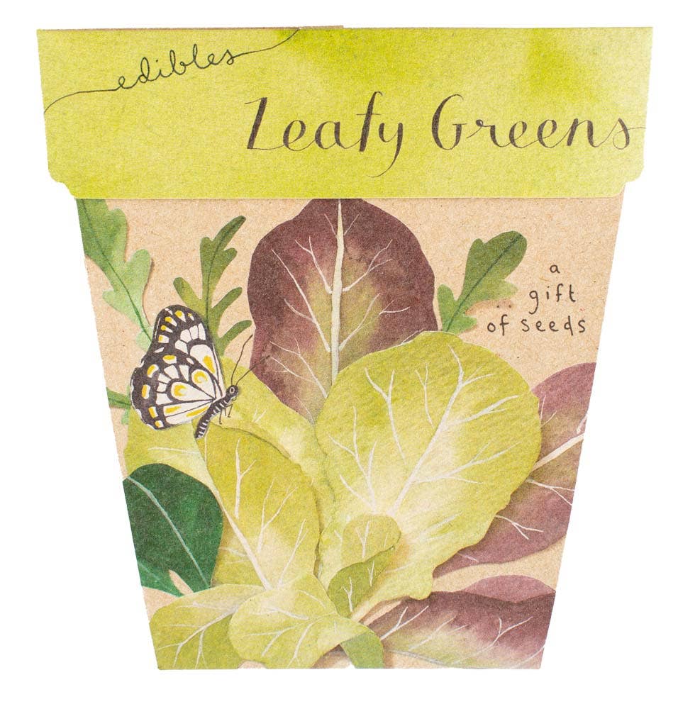 Leafy Greens Gift of Seeds (Australia Only)