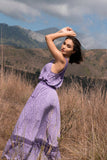 Lily Maxi Skirt - Lilac