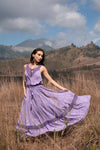 Lily Maxi Skirt - Lilac