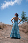 Jasmine Strappy Dress - Turquoise
