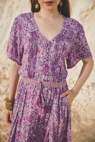 Alba Maxi Dress - Violet