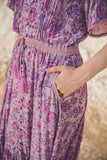 Alba Maxi Dress - Violet