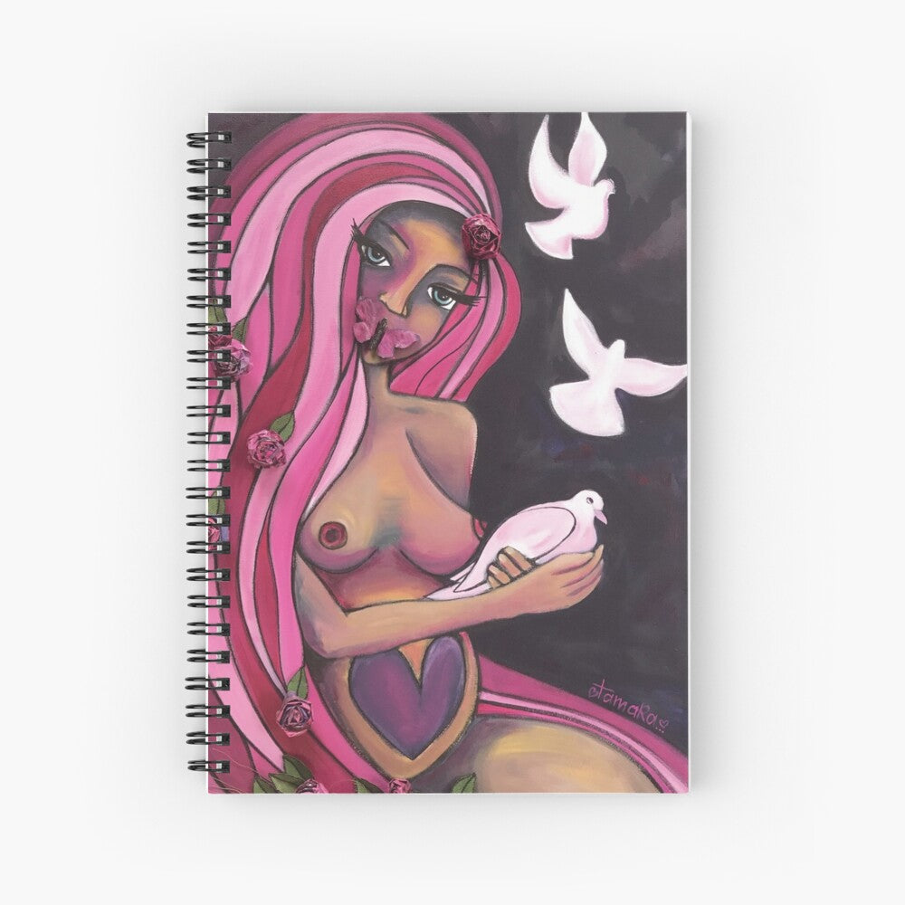 Tamara Aurora Spiral Notebook