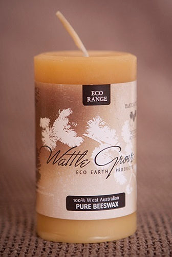 Wattle Grove Beeswax Candle