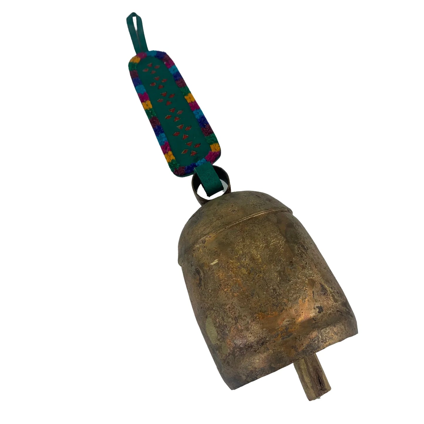 Hanging // Cow Bell with Leather Strap