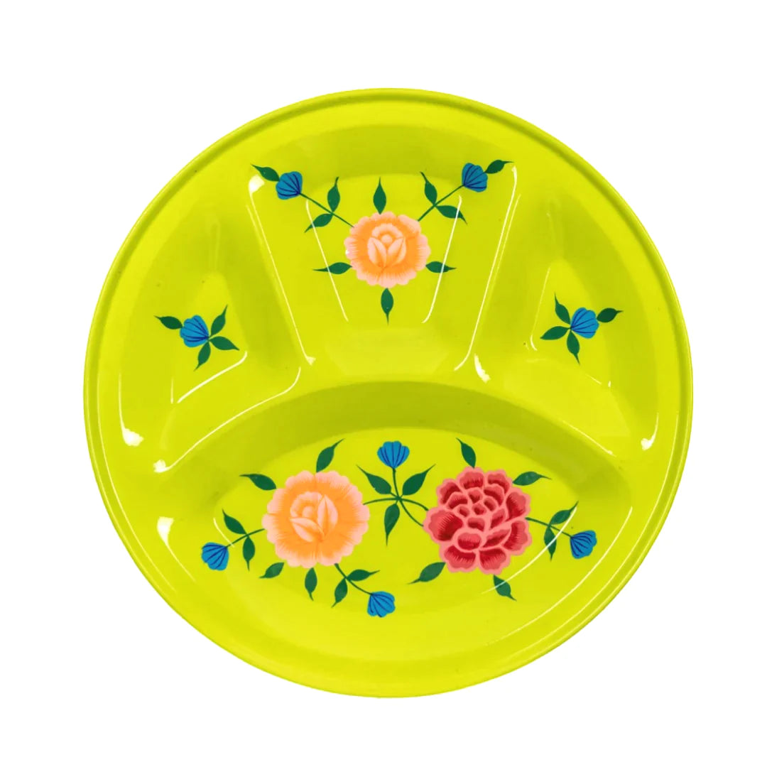 Picnic Folk Divider Plate // Fleur