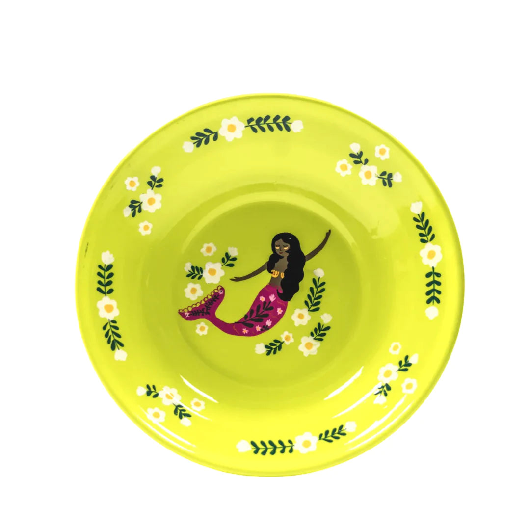 Picnic Folk Plate // Mermaid