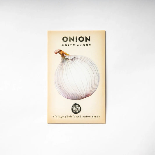 Onion "Gladalan White" Heirloom Seeds