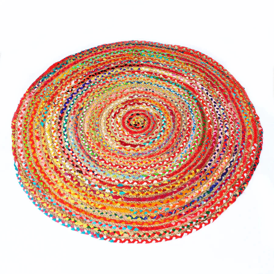 Rug // Round Jute & Rag