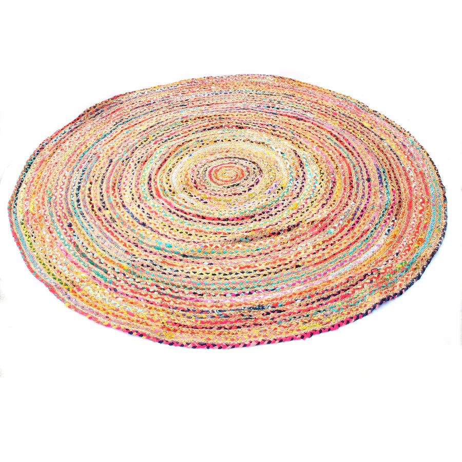 Rug // Round Jute & Rag