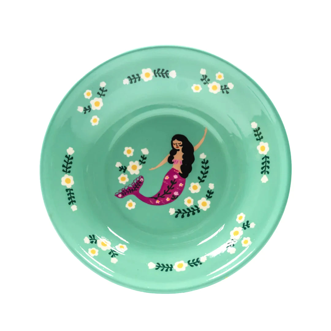 Picnic Folk Plate // Mermaid