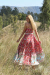 Ravennah Maxi Dress - Rococo Red