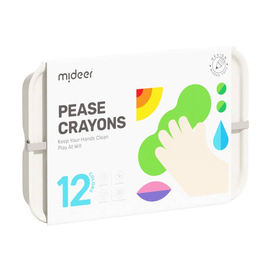 Mideer Peas Crayons - 12 Colours