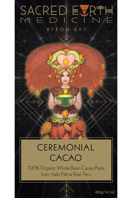 Sacred Earth Medicine Ceremonial Cacao 400g