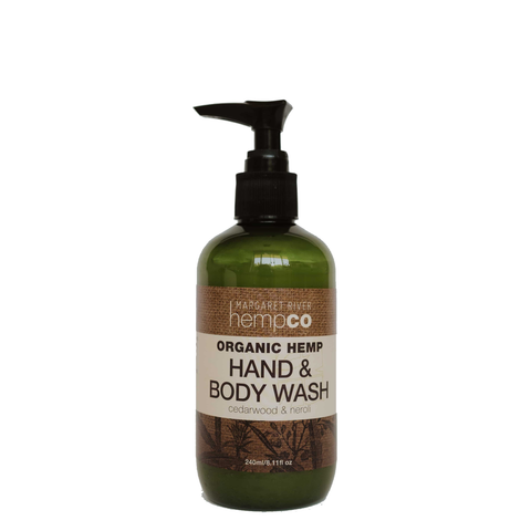 Margaret River Hemp Co Organic Hemp Hand & Body Wash – Cedarwood & Neroli
