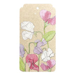 Sweet Pea Gift Tag - 10 Pack